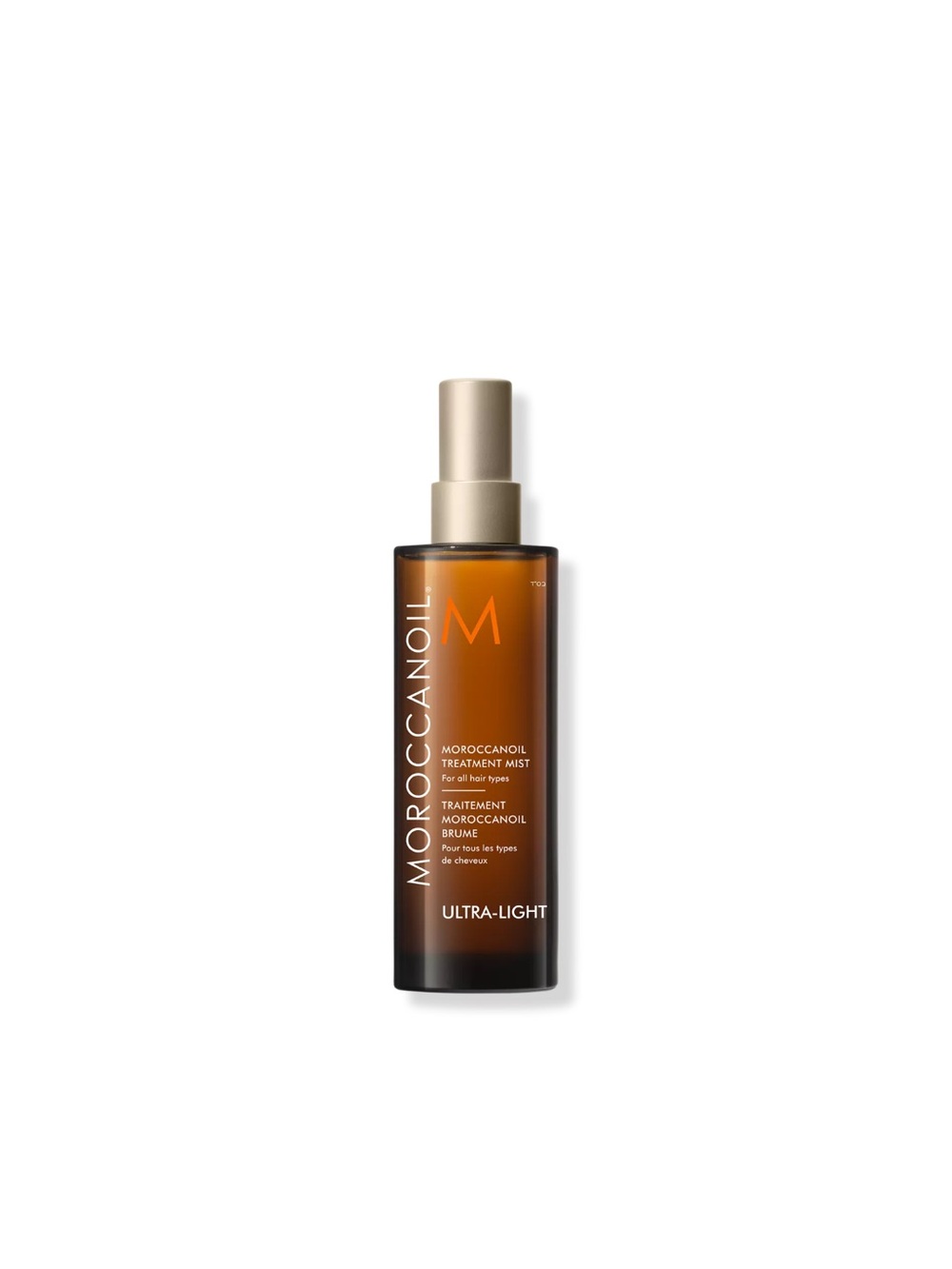 Moroccanoil Ultra-Light Treatment Mist — Amber Brown & Gold Spray Bottle 3.4oz